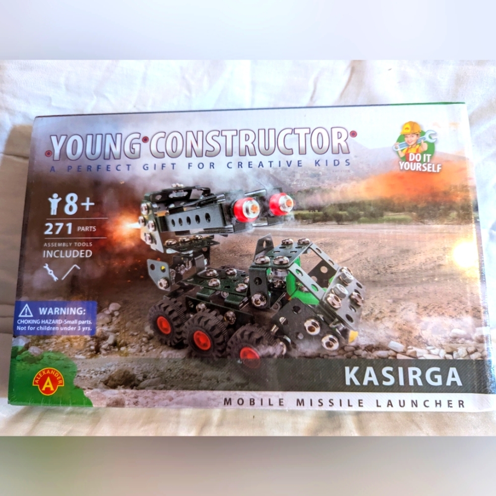 Young Constructor Kasirga Mobile Missile Launcher Brand New Sealed